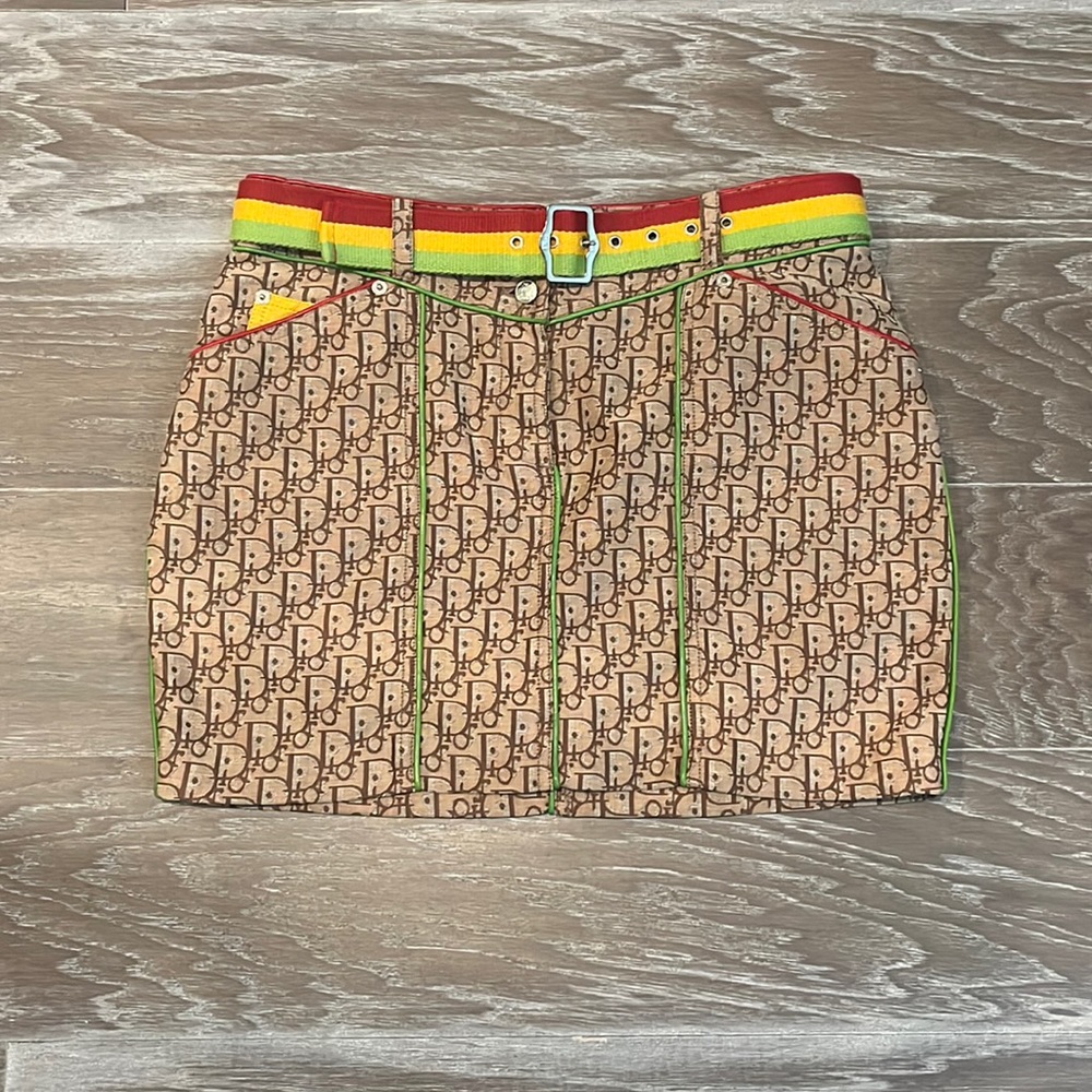 COPY - Iconic Dior vintage rasta skirt